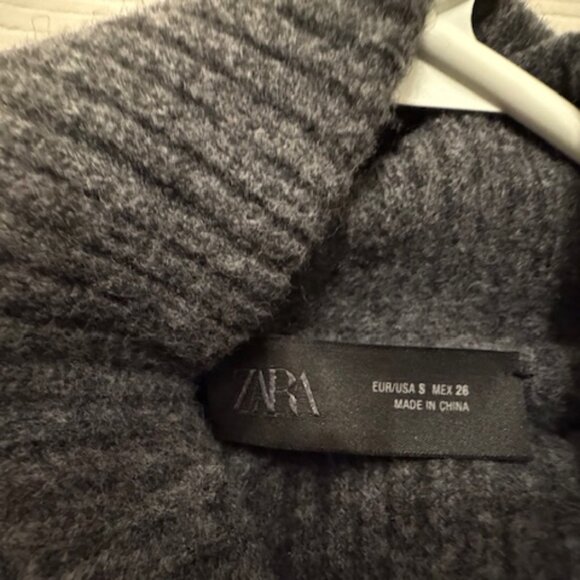 ZARA turtleneck short sleeves knit sweater - Picture 10 of 10